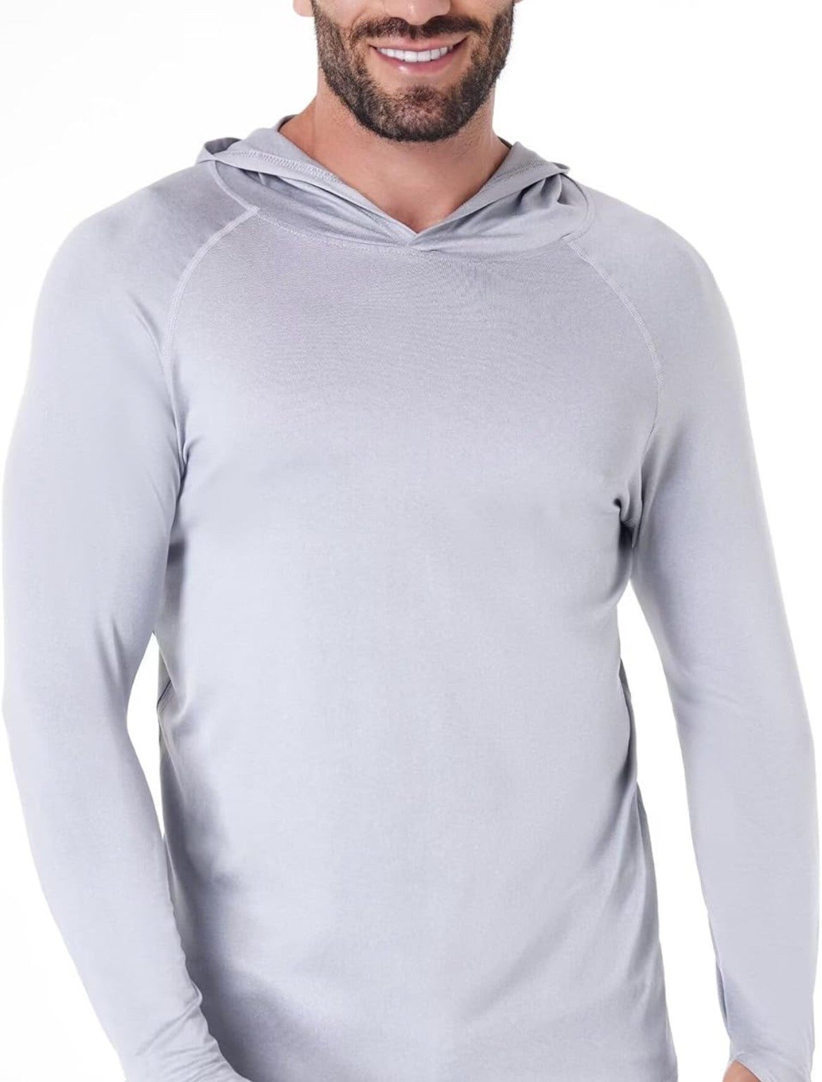 Mesh Long Sleeve W/ Hoodie