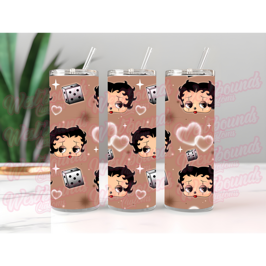 Sad Betty 90s Tumbler
