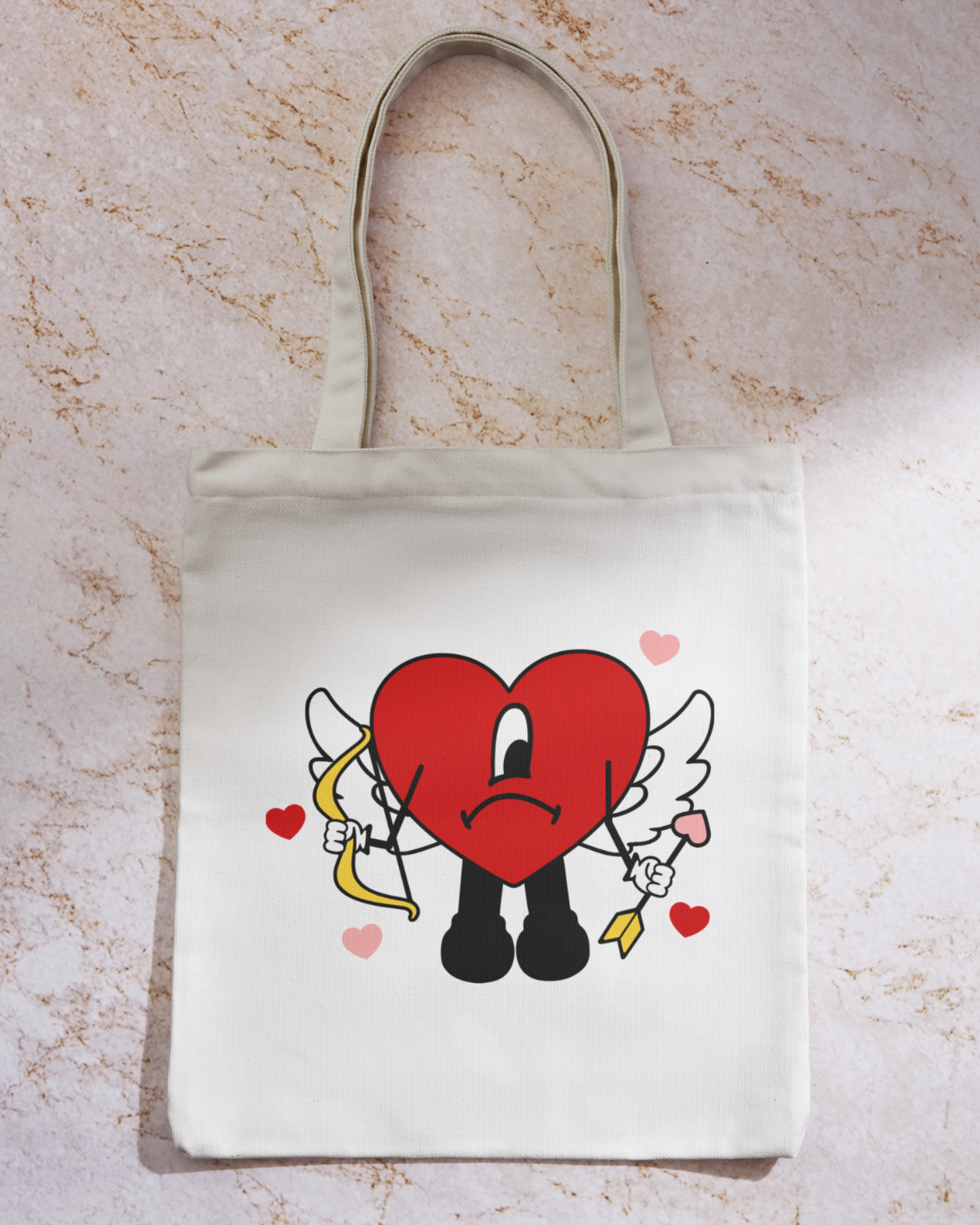 Bad Bunny Heart Tote