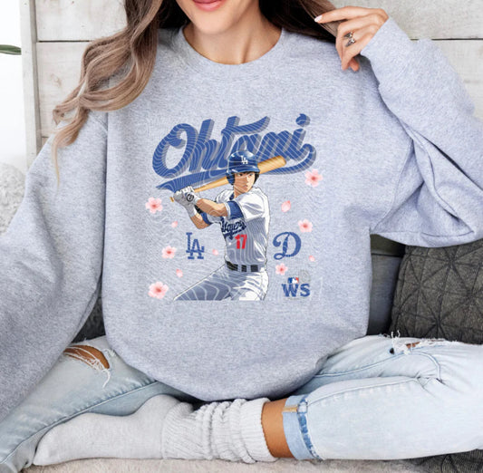 Ohtani Blossom Crewneck