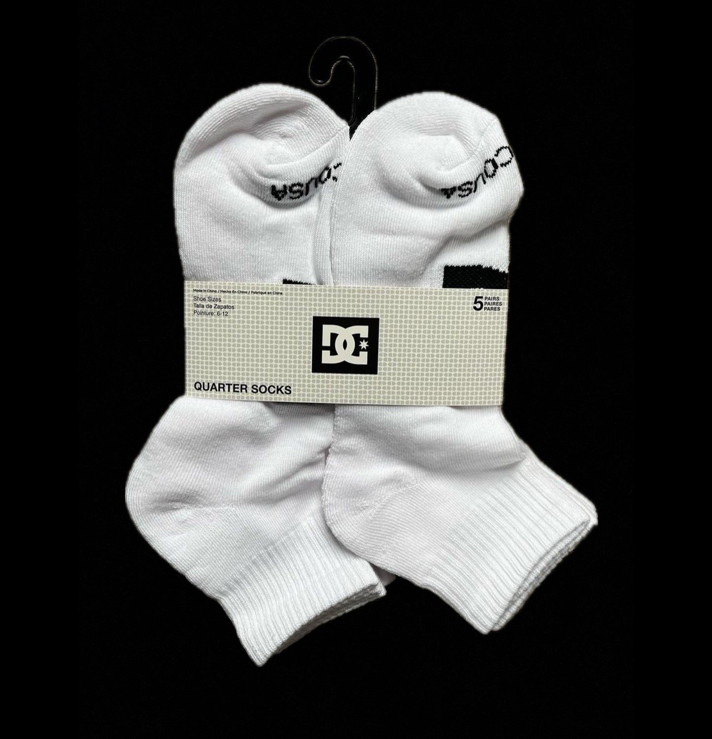 DC Quarter Cut Socks